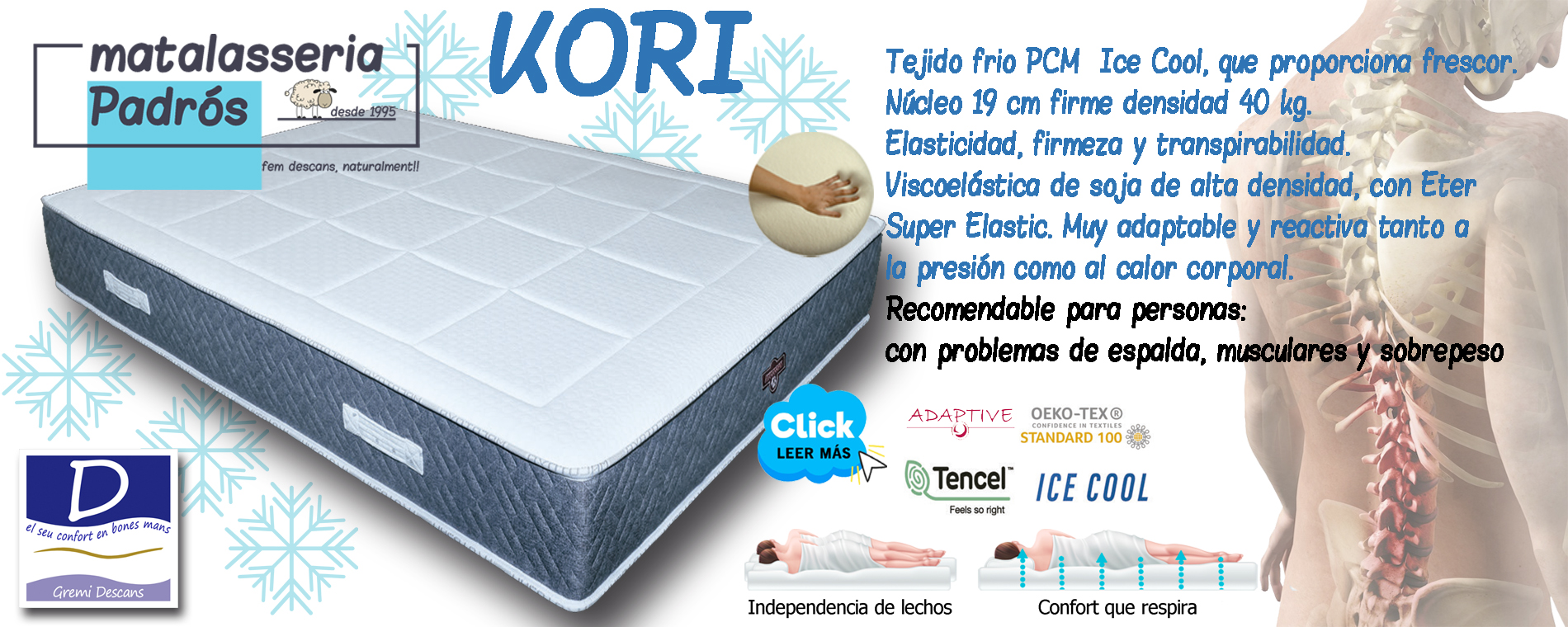 Tejido frio
